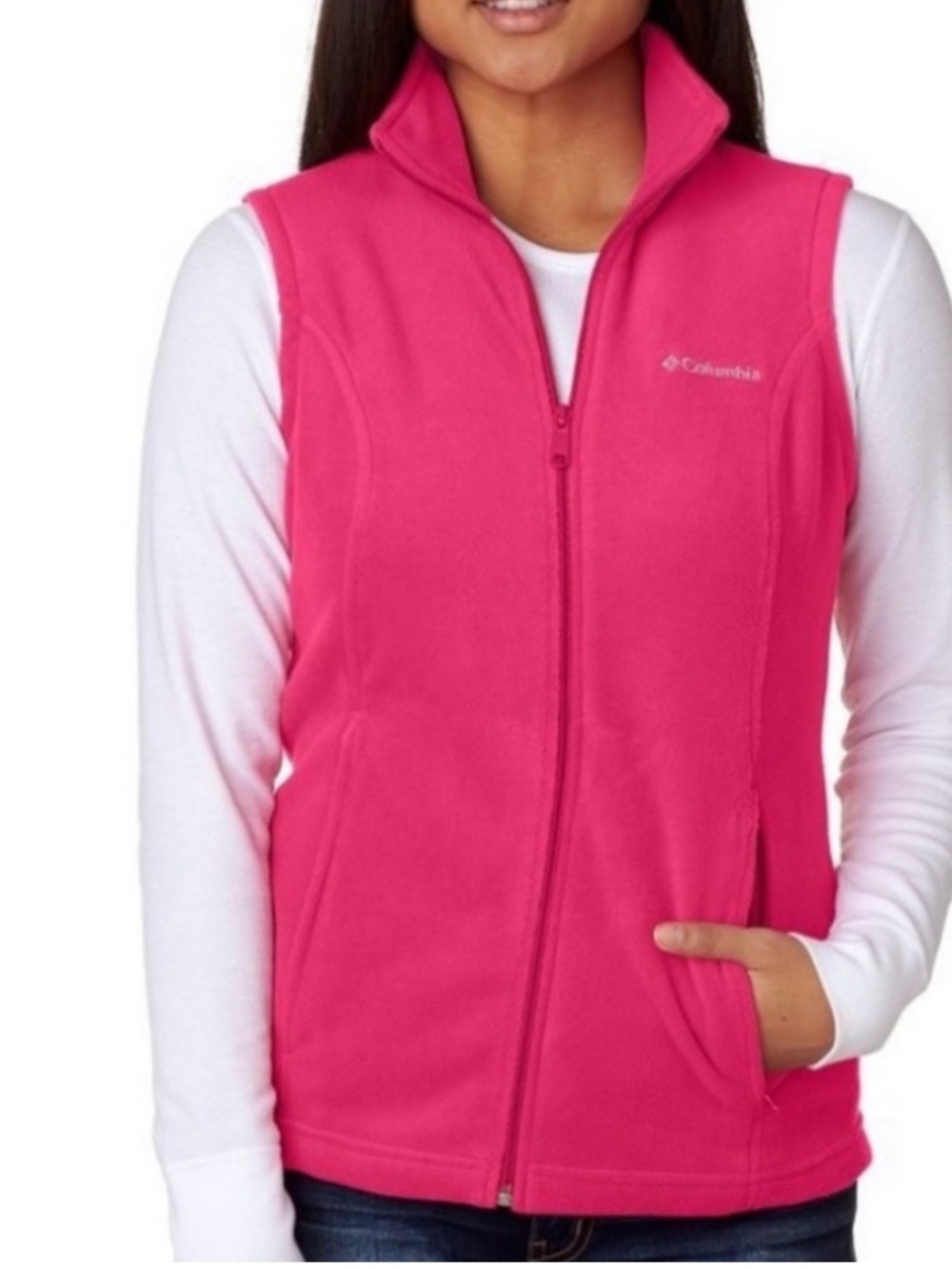 Columbia Women’s Benton Springs Fleece Vest Size Medium